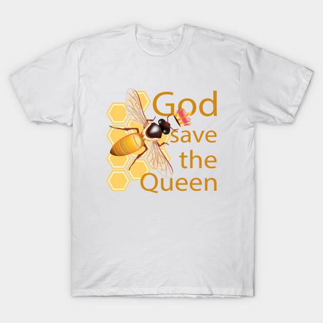 God Save the Queen T-Shirt by Gabi_Faveri